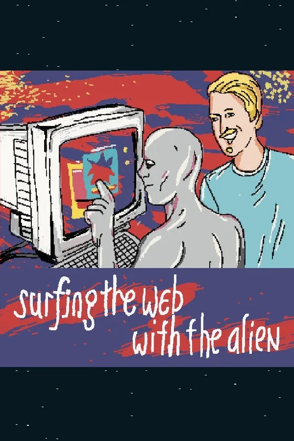 Copertina di Surfing the Web With the Alien