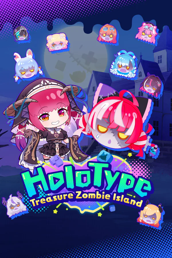 Copertina di HoloType: Treasure Zombie Island
