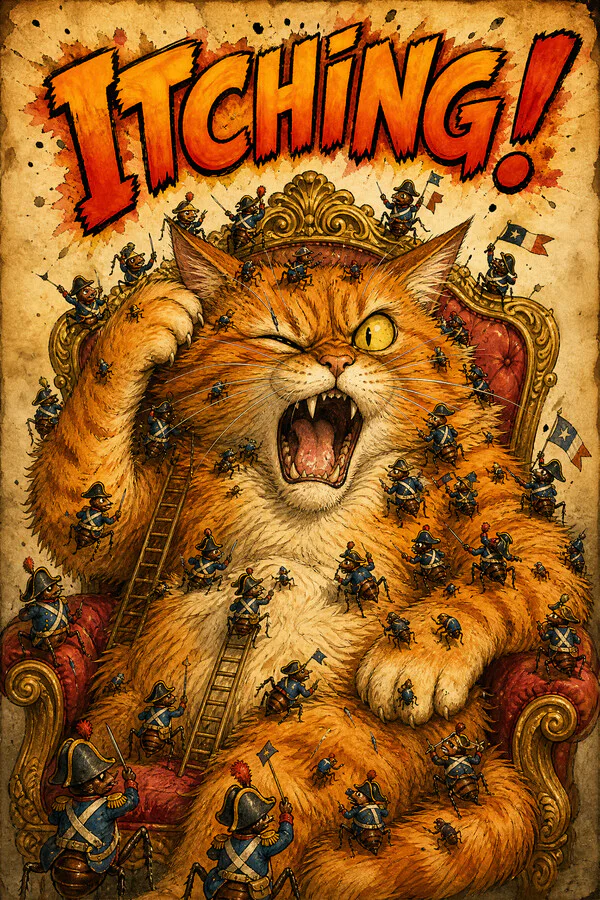 Copertina di ITCHING!