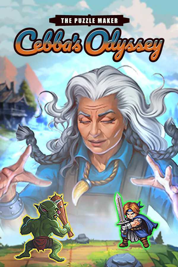 Copertina di The Puzzle Maker: Cebba’s Odyssey