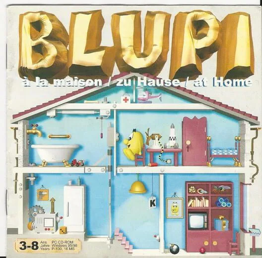 Copertina di Blupi at Home