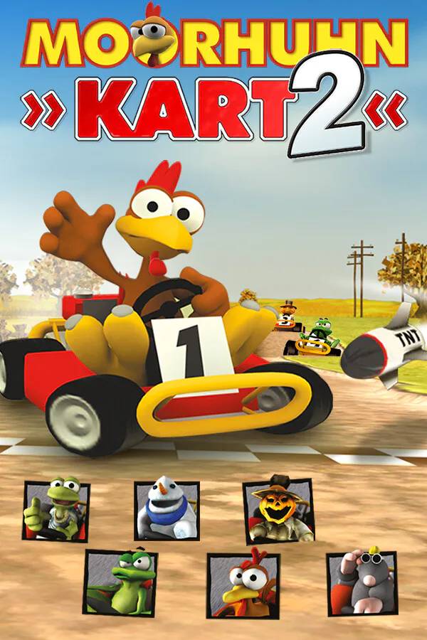 Copertina di Moorhuhn Kart 2