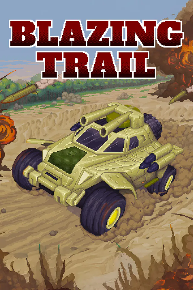 Copertina di Blazing Trail