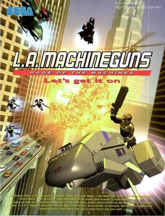 Copertina di L.A. Machineguns: Rage of the Machines