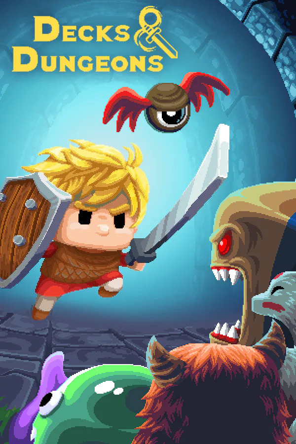 Copertina di Decks & Dungeons