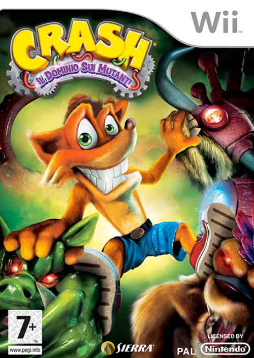 Copertina di Crash: Il Dominio Sui MutantI