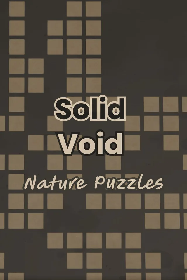 Copertina di Solid Void - Nature Puzzles