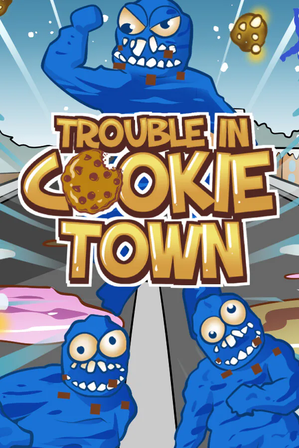 Copertina di Trouble in Cookie Town