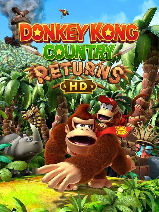 Copertina di Donkey Kong Country Returns HD