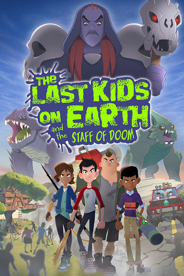 Copertina di The Last Kids on Earth e il bastone del destino
