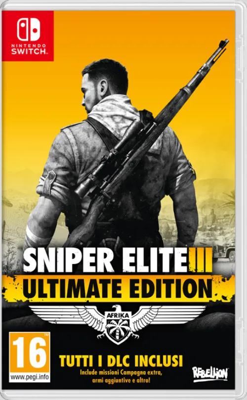 Copertina di Sniper Elite 3