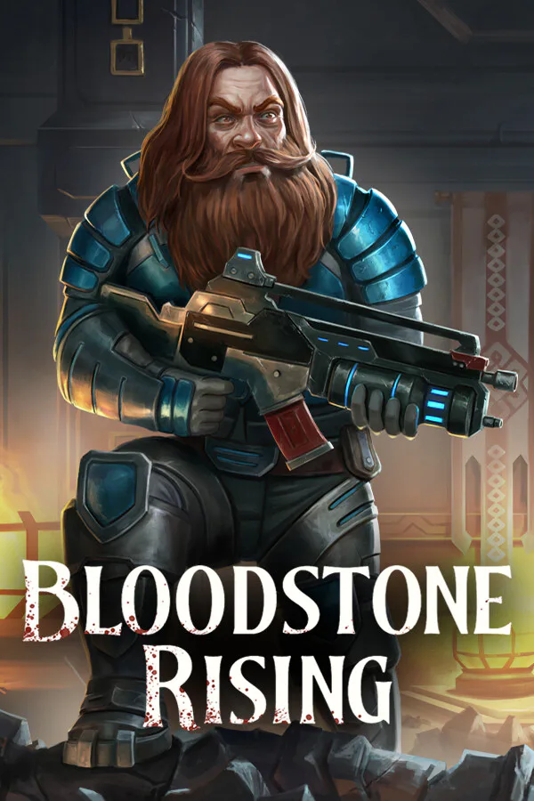 Copertina di Bloodstone Rising