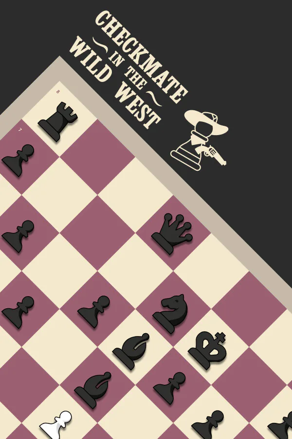 Copertina di Checkmate in the Wild West - Chess Adventure