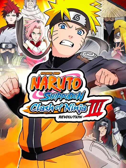 Copertina di Naruto Shippuden: Clash of Ninja Revolution 3