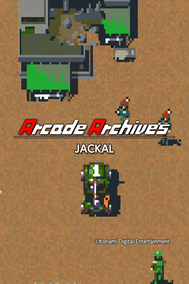 Copertina di Arcade Archives JACKAL