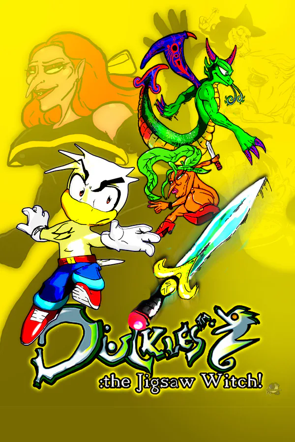Copertina di Duckles: the Jigsaw Witch