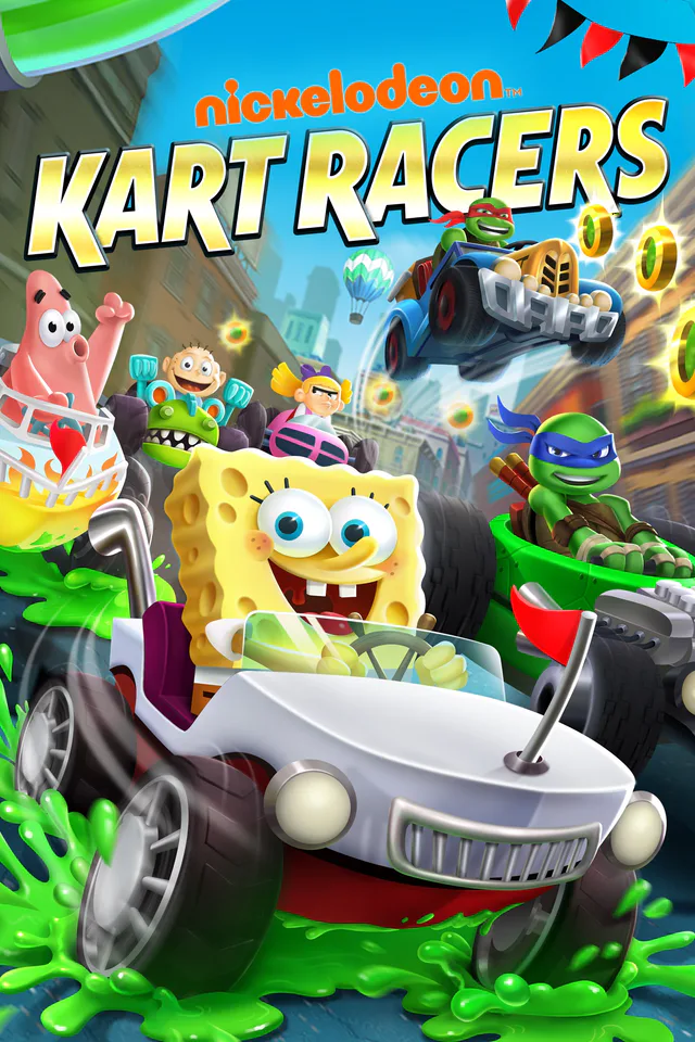 Copertina di Nickelodeon Kart Racers