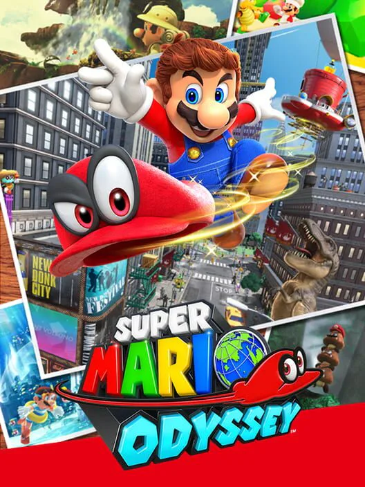Copertina di Super Mario Odyssey