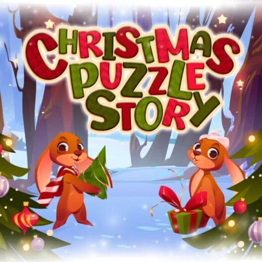 Copertina di Christmas Puzzle Story