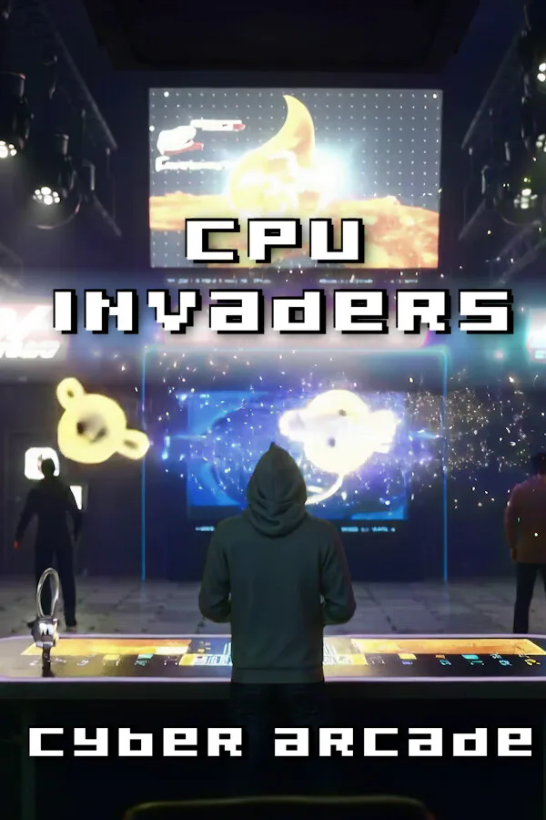 Copertina di CPU Invaders - Cyber Arcade