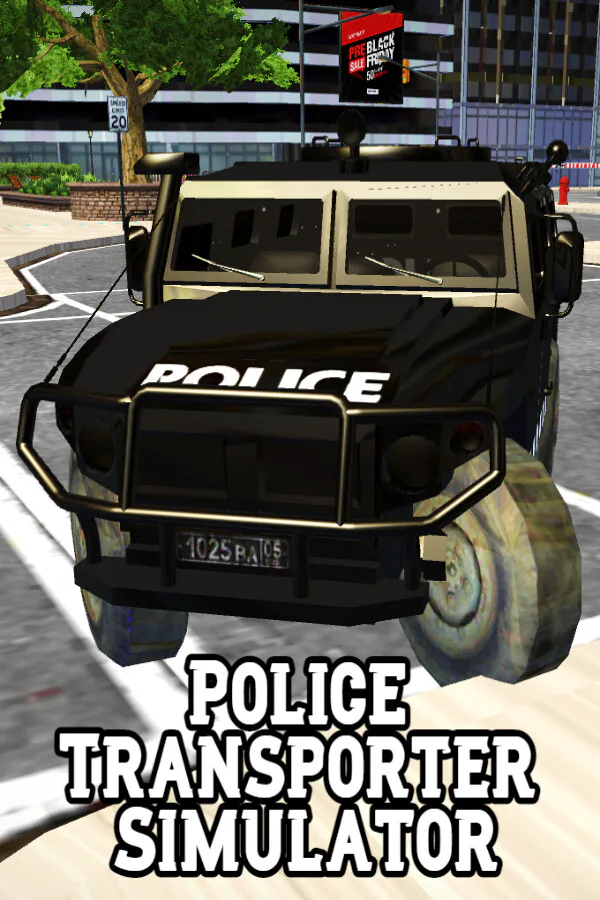 Copertina di Police Transporter Simulator