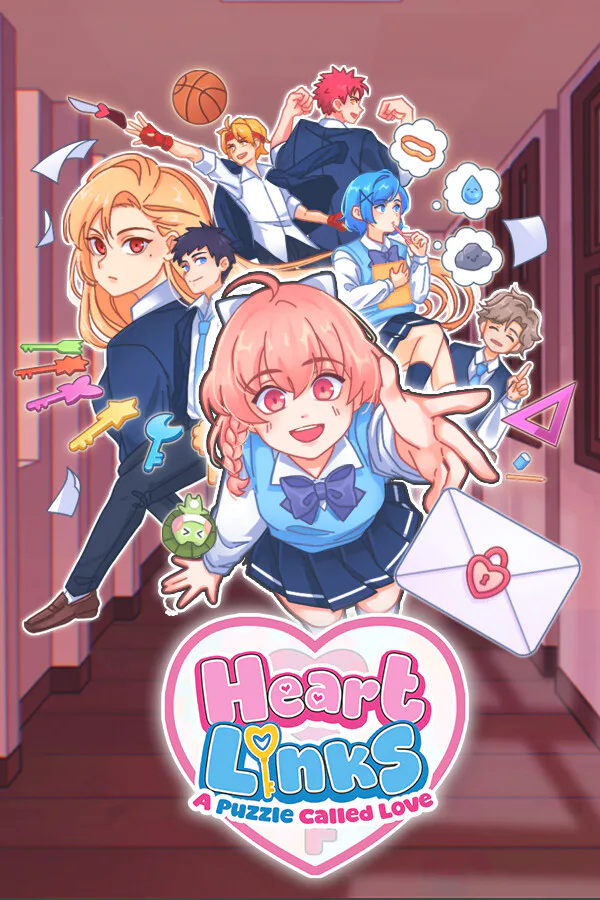 Copertina di HeartLinks: A Puzzle Called Love