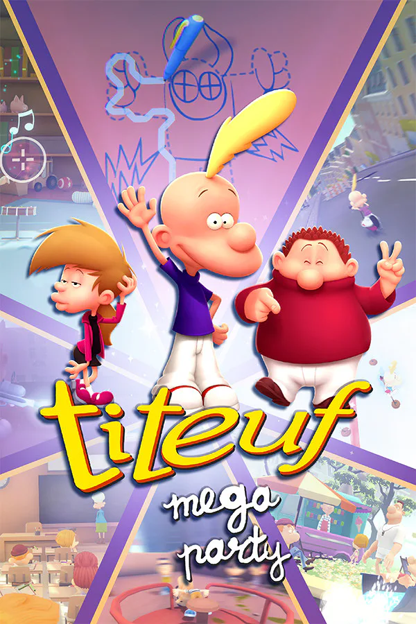 Copertina di Titeuf: Mega Party