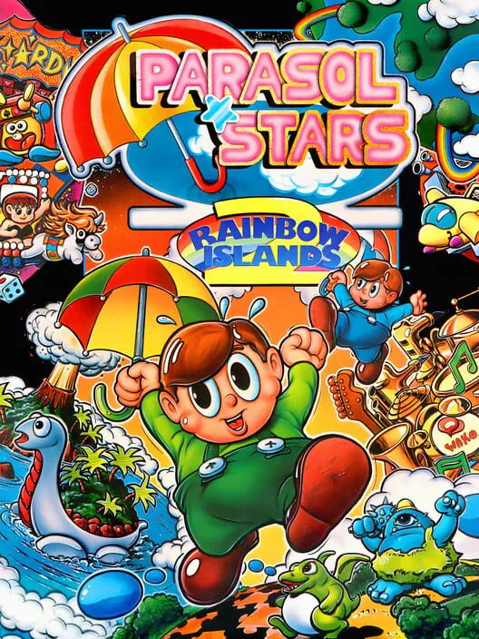 Copertina di Parasol Stars: Rainbow Islands 2