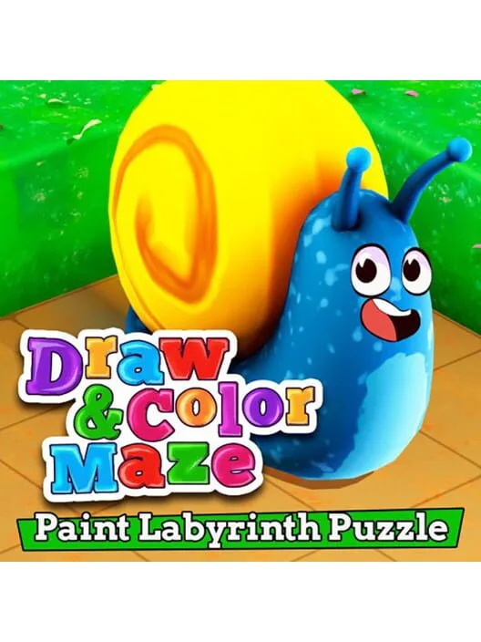 Copertina di Draw & Color Maze: Paint Labyrinth Puzzle