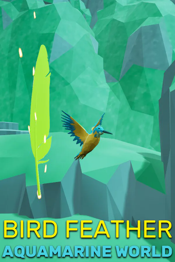 Copertina di Bird Feather: Aquamarine World