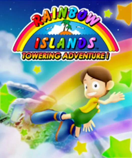 Copertina di RAINBOW ISLANDS TOWERING ADVENTURE!