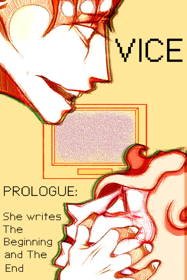 Copertina di VICE:PROLOGUE - She writes The Beginning and The End