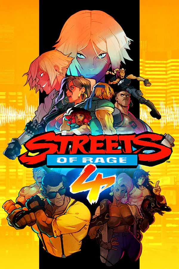 Copertina di Streets of Rage 4