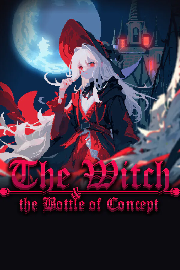 Copertina di The witch and the bottle of concepts