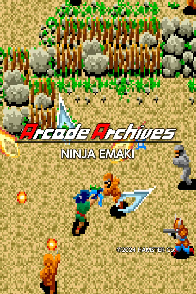 Copertina di Arcade Archives NINJA EMAKI