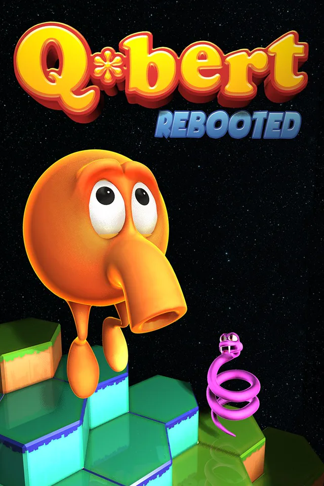 Copertina di Q*bert Rebooted: The Xbox One @!#?@! Edition