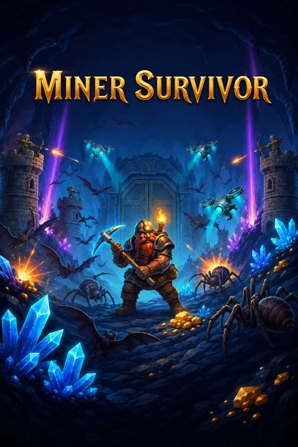 Copertina di Miner Survivor