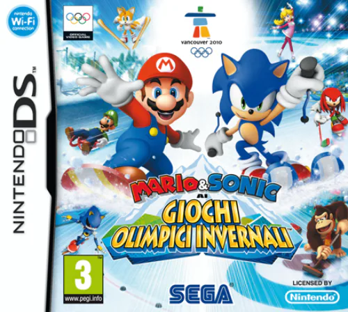 Copertina di Mario & Sonic ai Giochi Olimpici Invernali