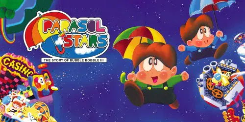Copertina di Parasol Stars - The Story of Bubble Bobble III