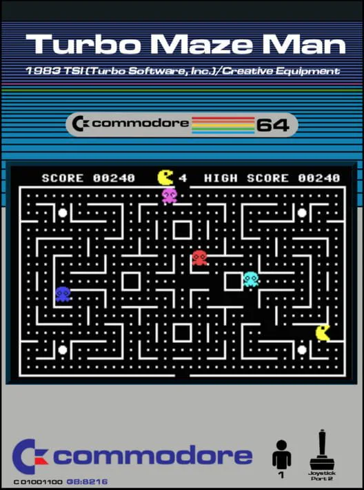 Copertina di Turbo Maze Man