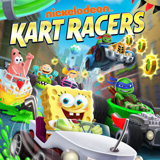 Copertina di Nickelodeon Kart Racers