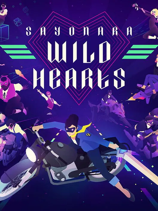 Copertina di Sayonara Wild Hearts