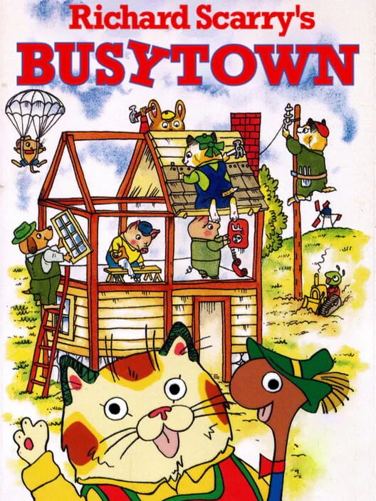 Copertina di Richard Scarry's Busytown