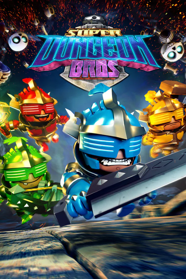 Copertina di Super Dungeon Bros