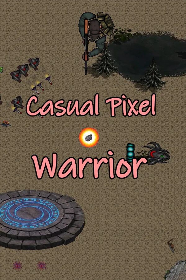 Copertina di Casual Pixel Warrior