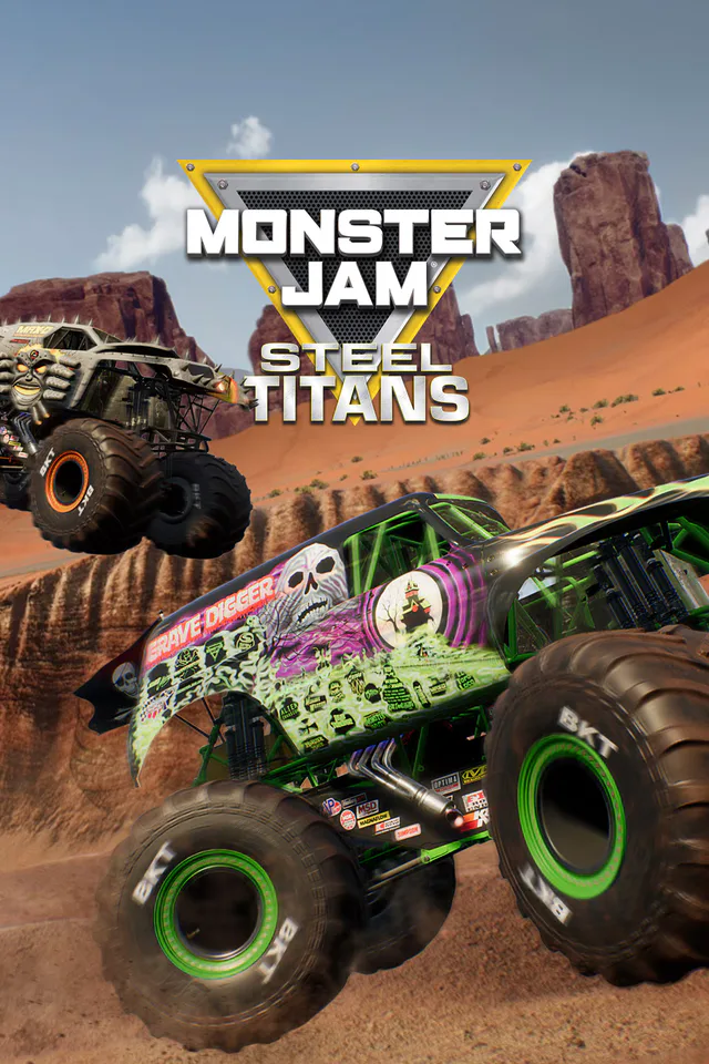Copertina di Monster Jam Steel Titans