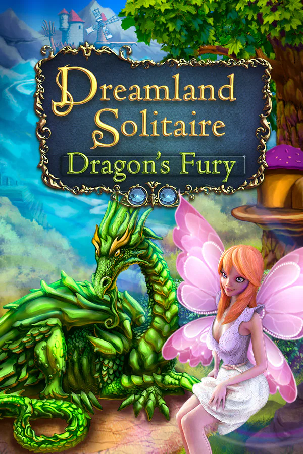 Copertina di Dreamland Solitaire: Dragon's Fury
