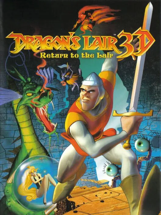 Copertina di Dragon's Lair 3D: Return to the Lair