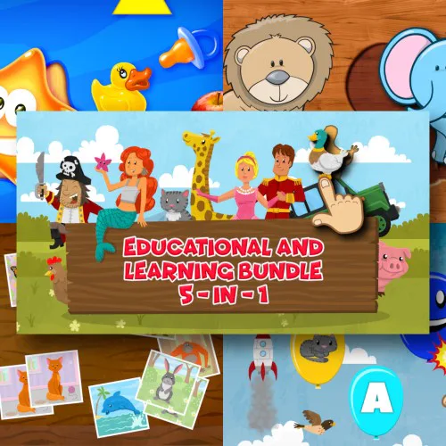 Copertina di Educational and Learning Bundle - 5 in 1