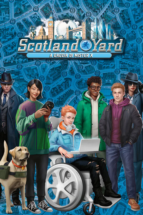 Copertina di Scotland Yard – A caccia di Mister X